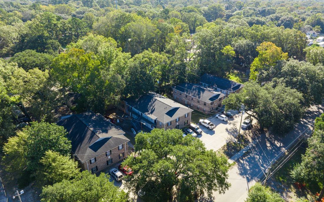 Aerial view of Dobson Place in North Charleston, South Carolina