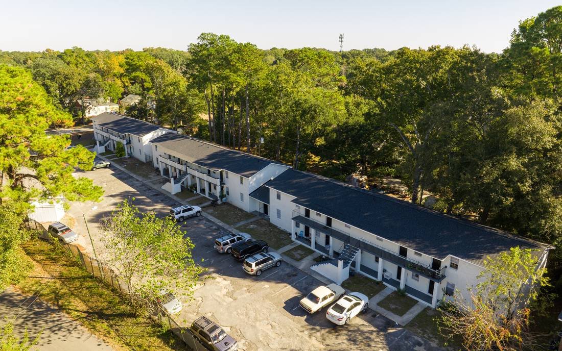 Aerial view of Sumner Place in North Charleston, South Carolina